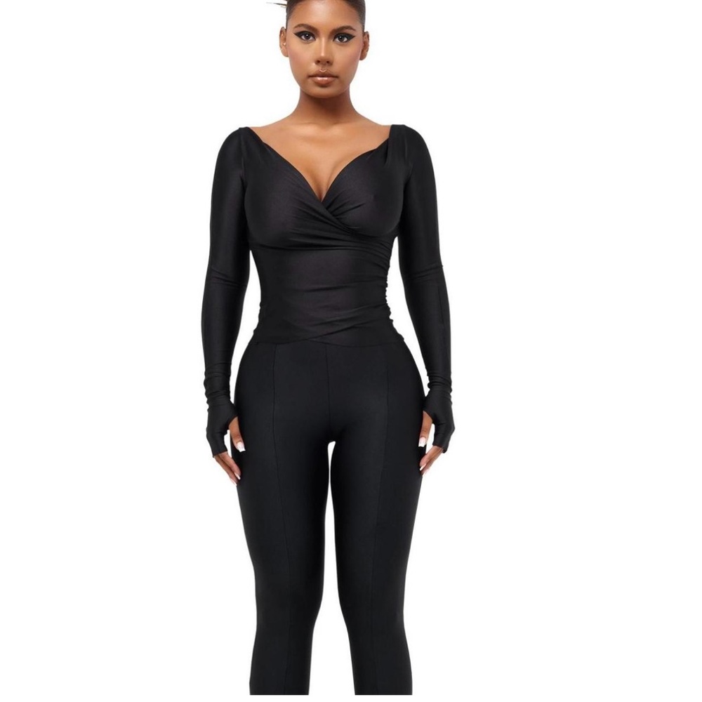 Coucoo LANAI LONG-SLEEVED TOP - SQUID INK
